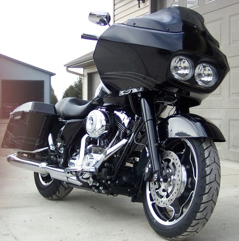 Front turn signal modifications Road Glide